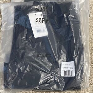 Saint + Sofia Navy Runway Pant